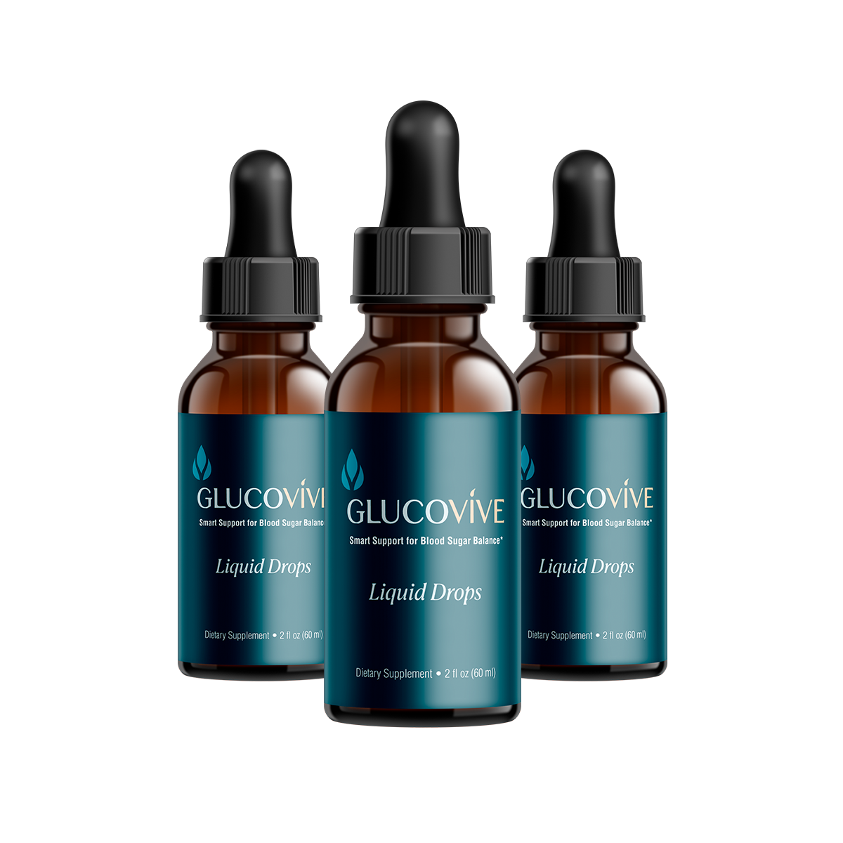 GlucoVive supplement bottle